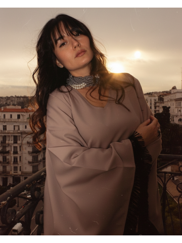 ROBE ICONIC Burgundy