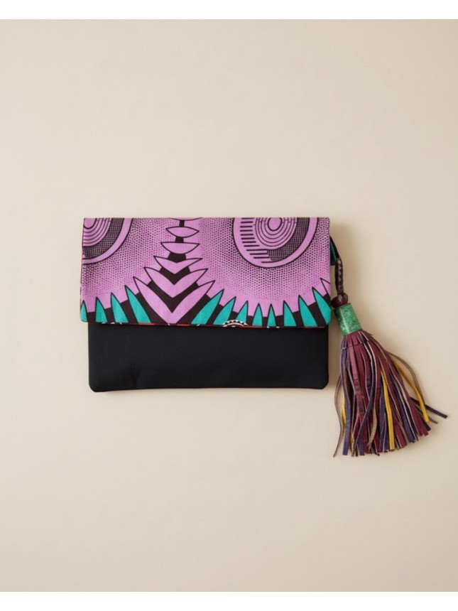 POCHETTE/CLUTCH EN WAX 13