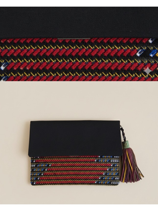 POCHETTE/CLUTCH EN WAX 11