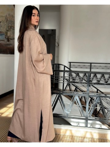 KIMONO INSPIRATION CHINOISE BEIGE