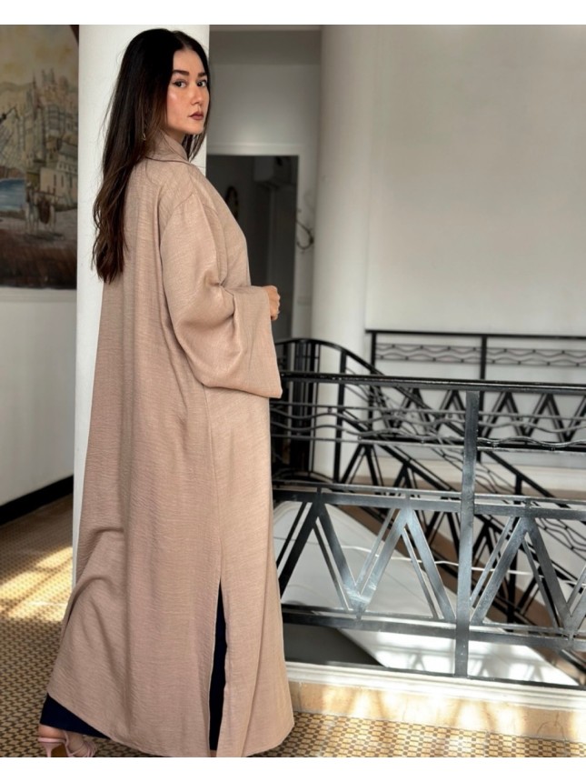 KIMONO INSPIRATION CHINOISE BEIGE