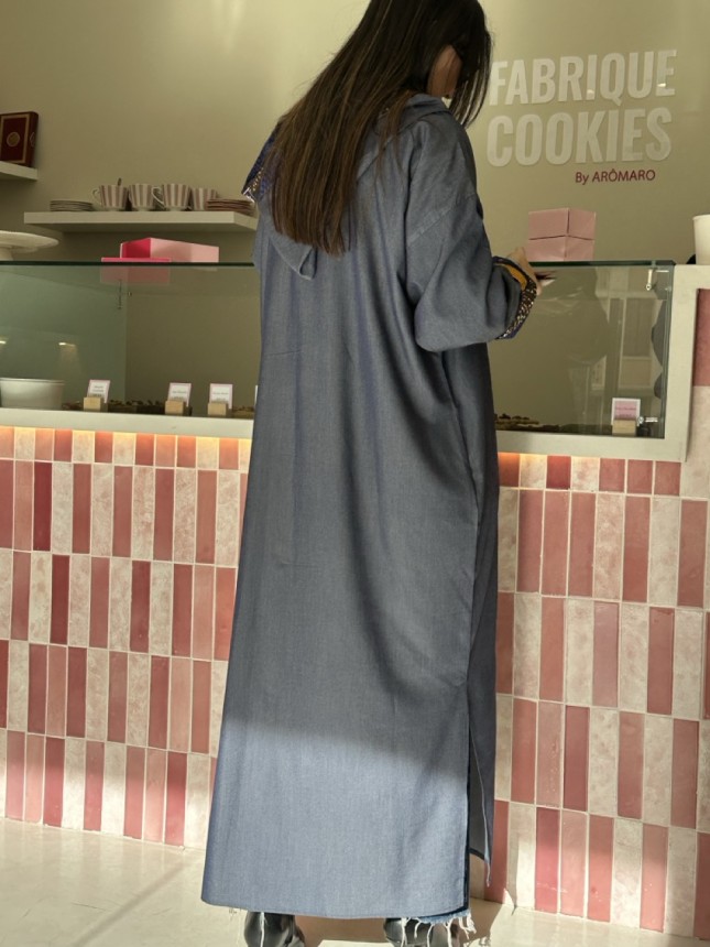 DJALLABA « LA CITADINE » ASPECT JEAN