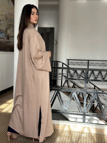 KIMONO INSPIRATION CHINOISE BEIGE