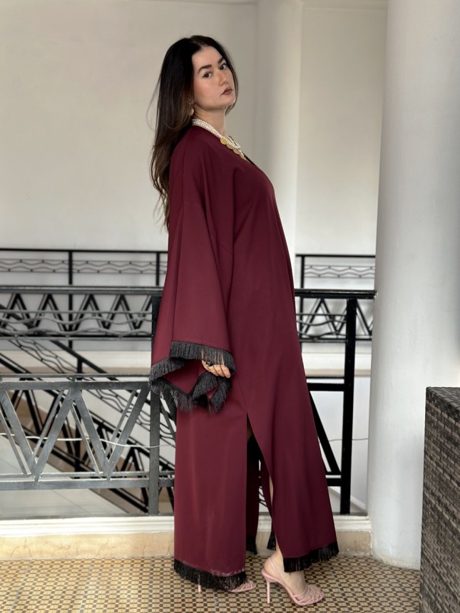 ROBE ICONIC Burgundy