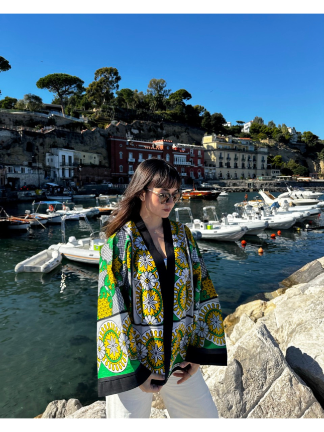 SURCHEMISE MAXI WAX YELLOW