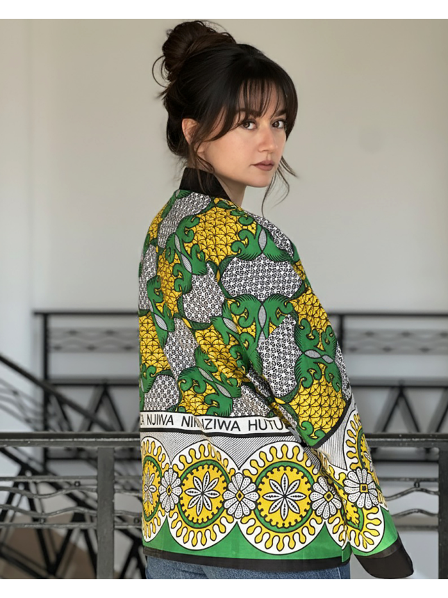 SURCHEMISE MAXI WAX YELLOW