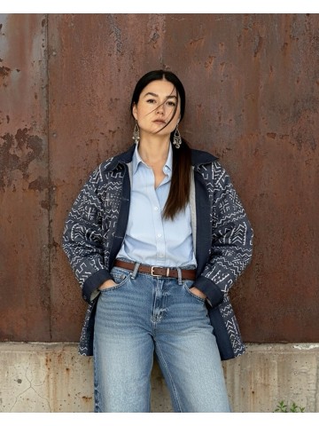 VESTE ETHNIQUE TERRA PRINT