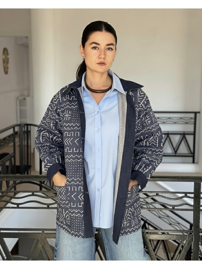 VESTE ETHNIQUE TERRA PRINT