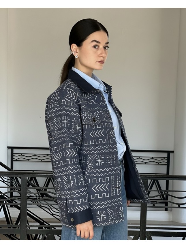 VESTE ETHNIQUE TERRA PRINT