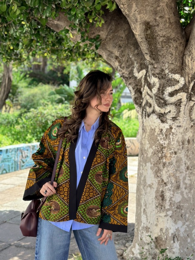 SURCHEMISE MAXI WAX BROWN