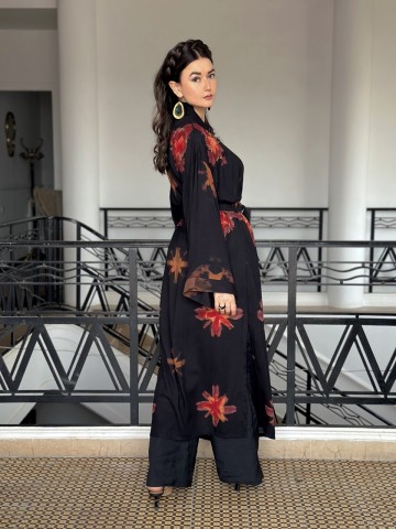 KIMONO SHIBORI THE RED 