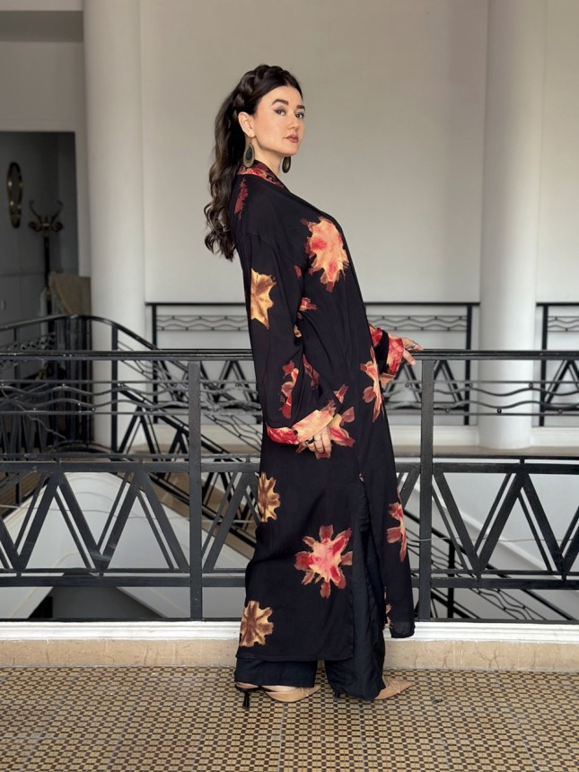 KIMONO SHIBORI THE FIRE