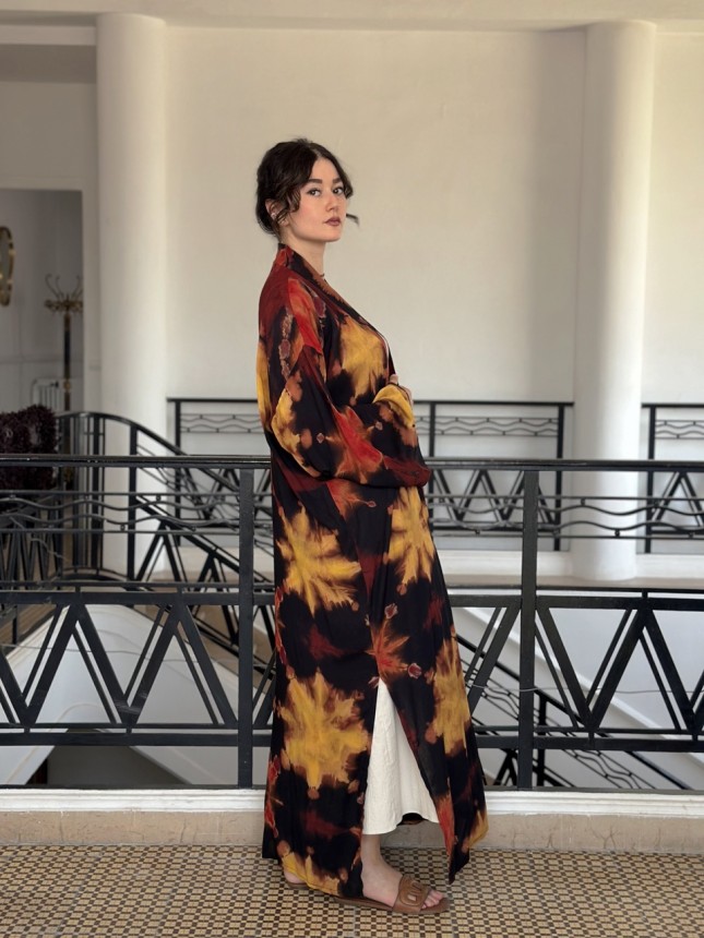 KIMONO SHIBORI THE YELLOW EXTRA