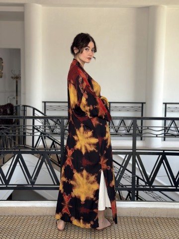 KIMONO SHIBORI THE YELLOW EXTRA