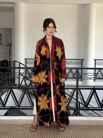 KIMONO SHIBORI THE YELLOW EXTRA