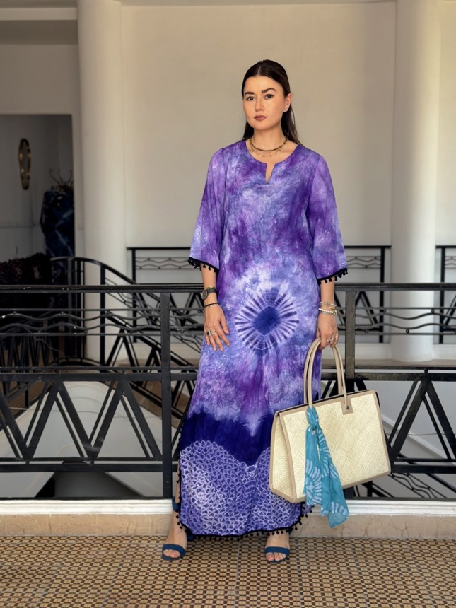 ROBE SOLEA MAUVE 
