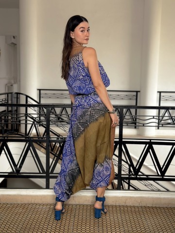 HAUT + SAROUAL  ALGERIEN MARRON