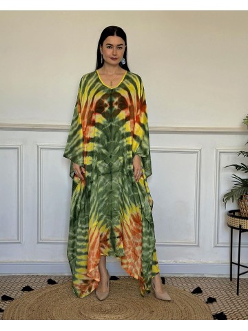 BOUBOU SHIBOURI TIE AND DYE