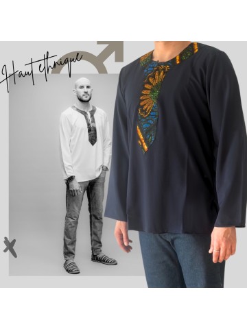 HAUT POUR HOMME EN WAX 06