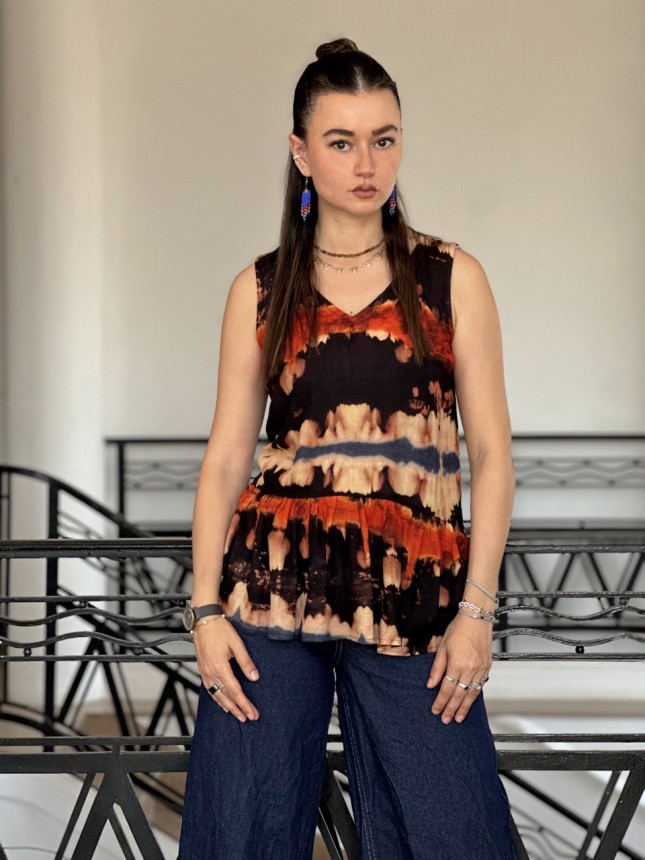 TOP EN  SHIBORI FUEGO