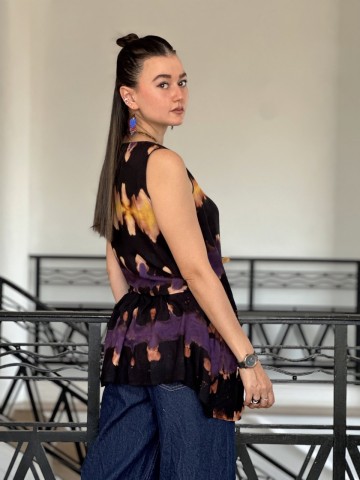 TOP EN  SHIBORI MAGMA