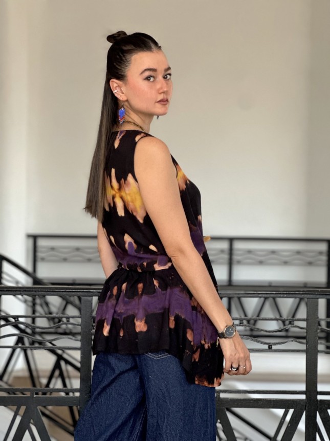 TOP EN  SHIBORI MAGMA
