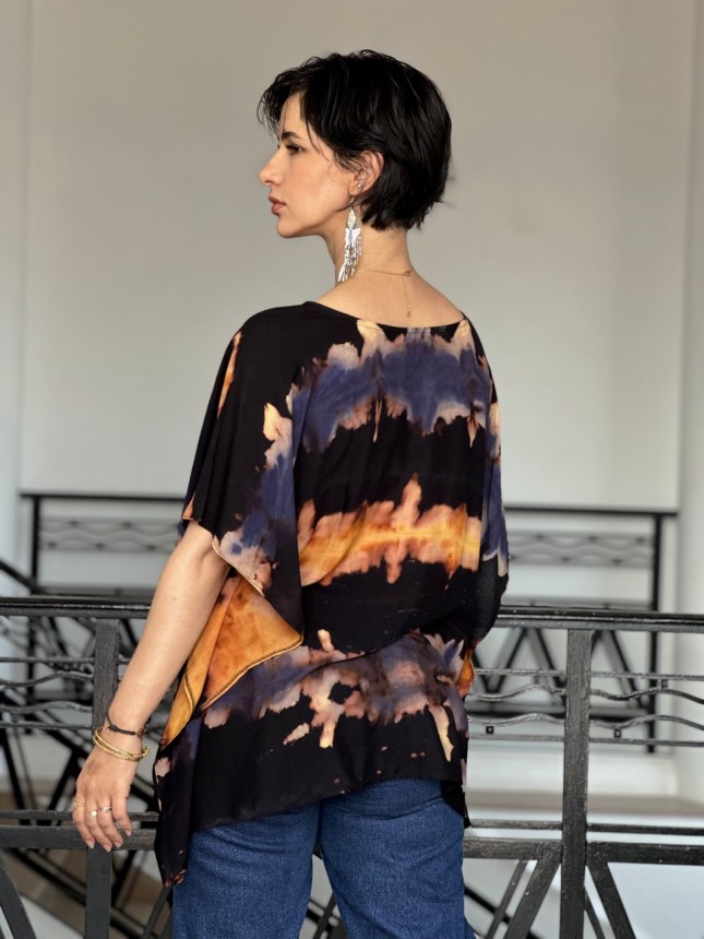 HAUT EN  SHIBORI FUEGO