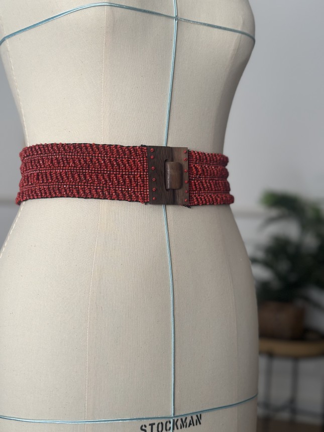 Ceinture en perles 