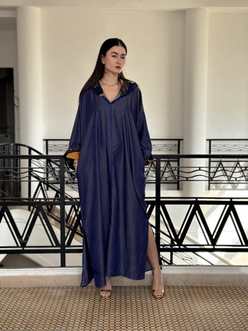 DJALLABA « L’ÉVADÉE » ASPECT JEAN