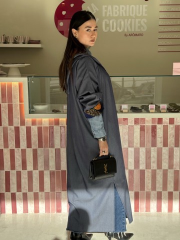 DJALLABA « LA CITADINE » ASPECT JEAN