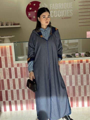 DJALLABA « LA CITADINE » ASPECT JEAN