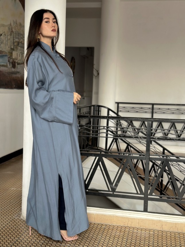 KIMONO INSPIRATION CHINOISE BLUR