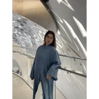 KIMONO INSPIRATION CHINOISE BLUR