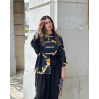 CHEMISE EGO-TRIP NOIR  EN TISAGHNEST