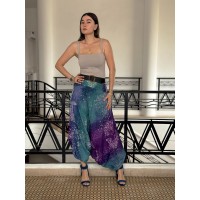 SAROUAL ALGERIEN VIOLET VERT
